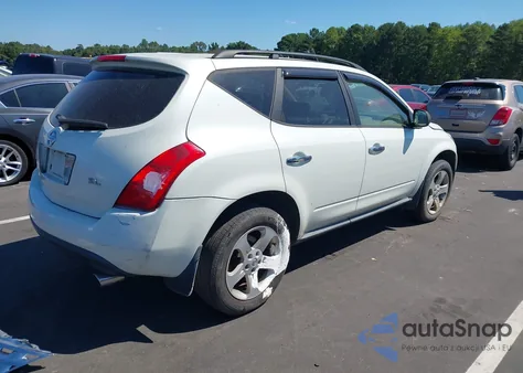 2003 Nissan Murano Sl from USA, damaged, VIN JN8AZ08T53W106894